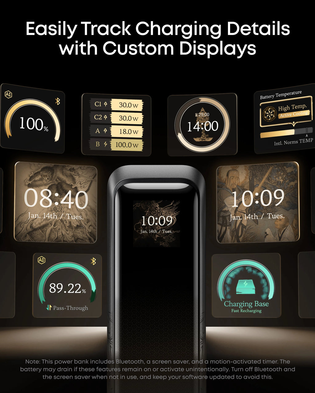 Power Bank (20K, 220W) Black Myth: Wukong Edition
