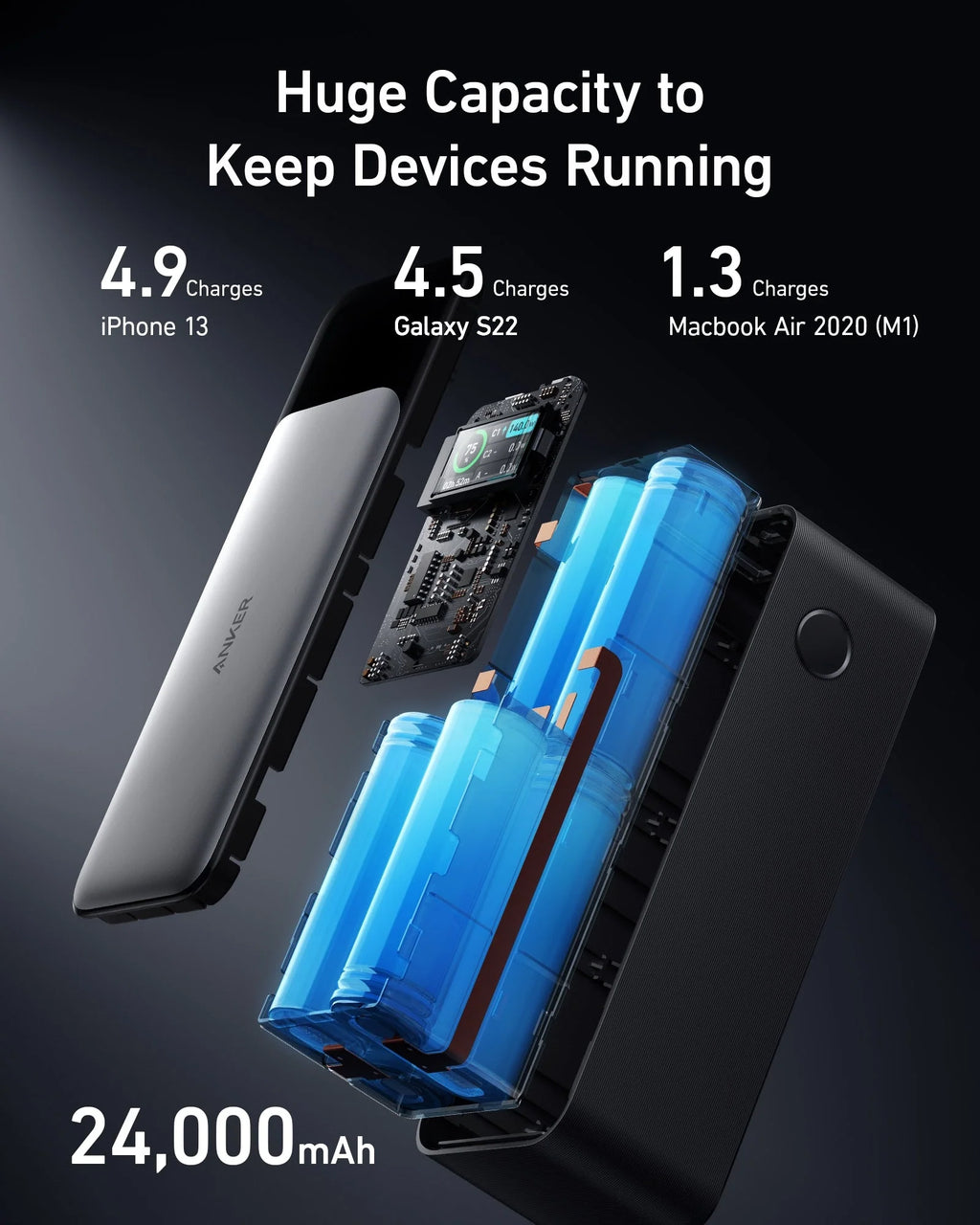737 Power Bank (PowerCore 24K)