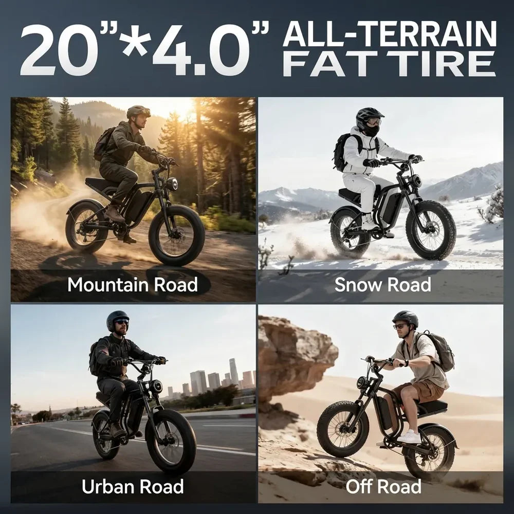 SU8 1.0 Moped-Style Electric Bike