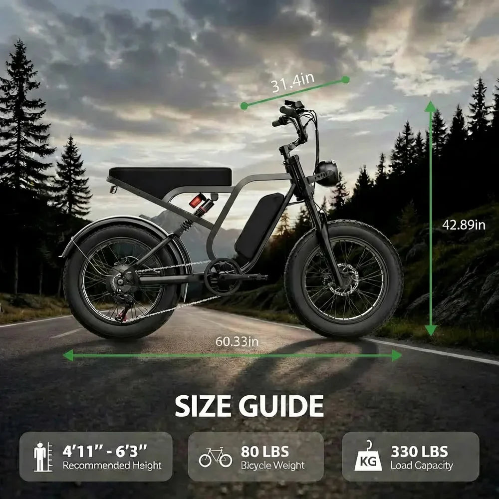 SU8 1.0 Moped-Style Electric Bike